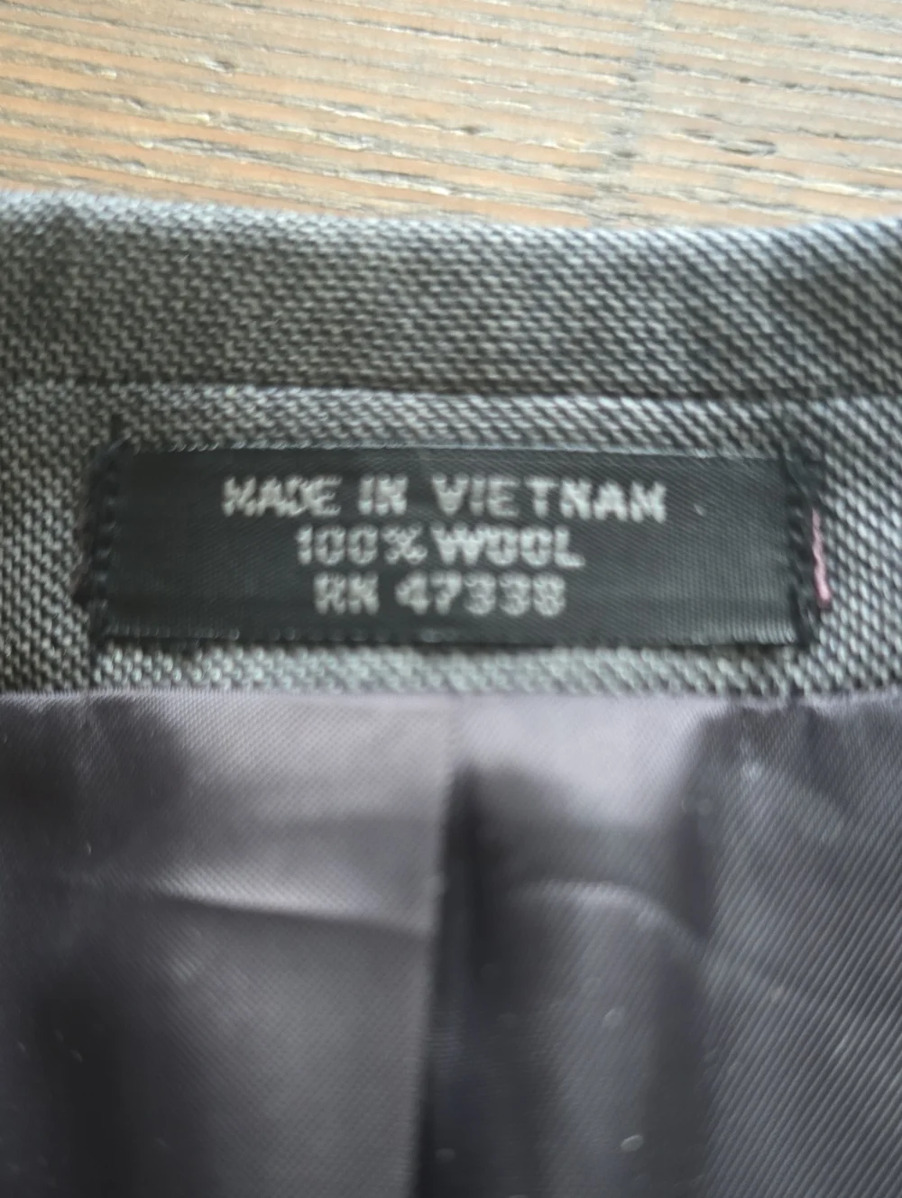 Jones New York Men's Gray Two-Button Suit Blazer